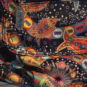 Oilily Multicolor Fish Pattern Cross Body Bag BOLLY DOLL